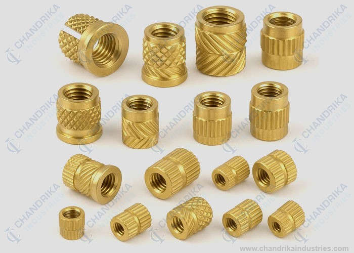 brass knurling inserts